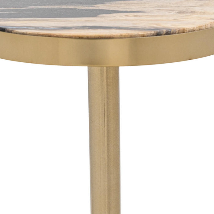 Classic Home - Jordyn Medium Accent Table in Molten Husk - 51020032 - GreatFurnitureDeal