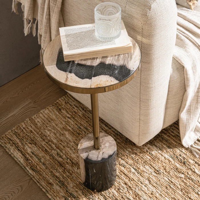 Classic Home - Jordyn Medium Accent Table in Molten Husk - 51020032 - GreatFurnitureDeal