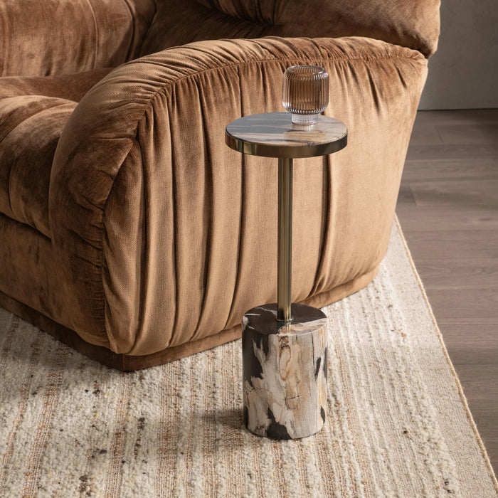 Classic Home - Jordyn Small Accent Table in Molten Husk - 51020033 - GreatFurnitureDeal
