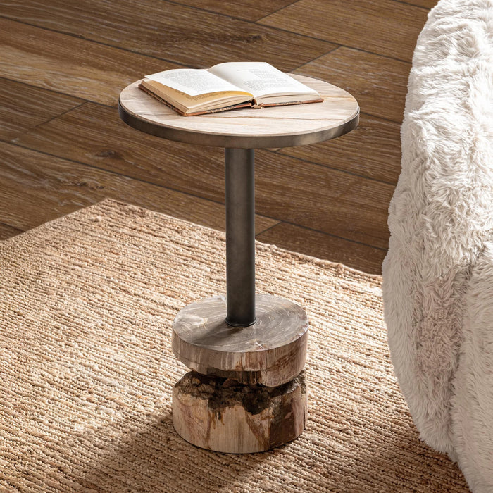 Classic Home - Malta Large Accent Table in Natural - 51020040