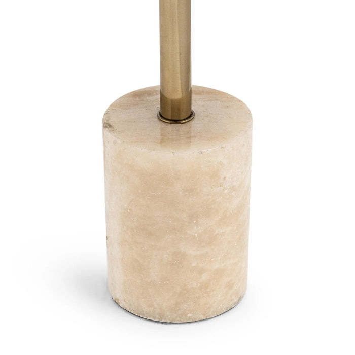 Classic Home - Jordyn Large Accent Table in Champagne - 51020048