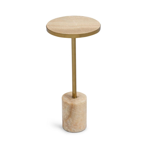 Classic Home - Jordyn Medium Accent Table in Champagne - 51020049 - GreatFurnitureDeal