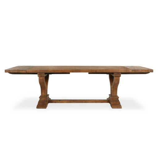 Classic Home - Alexander Solid Wood Extending Dining Table - Brown - 51030296 - GreatFurnitureDeal