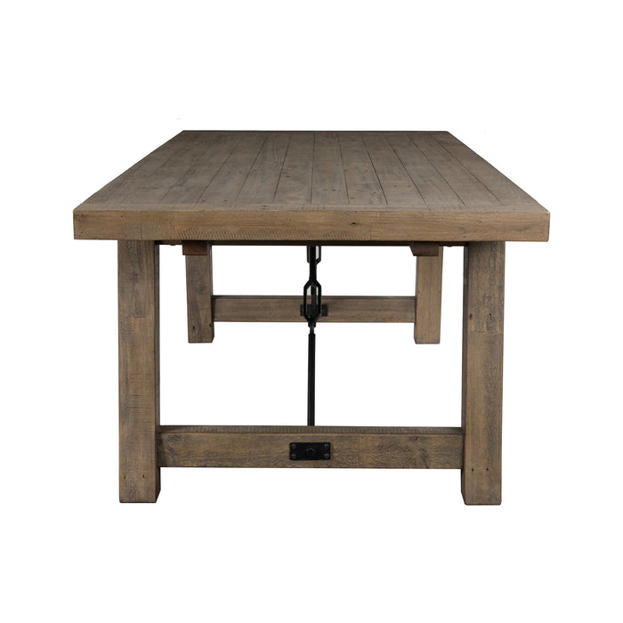 Tuscany Reclaimed - Pine 106” Extension Dining Table - 51030814 - GreatFurnitureDeal