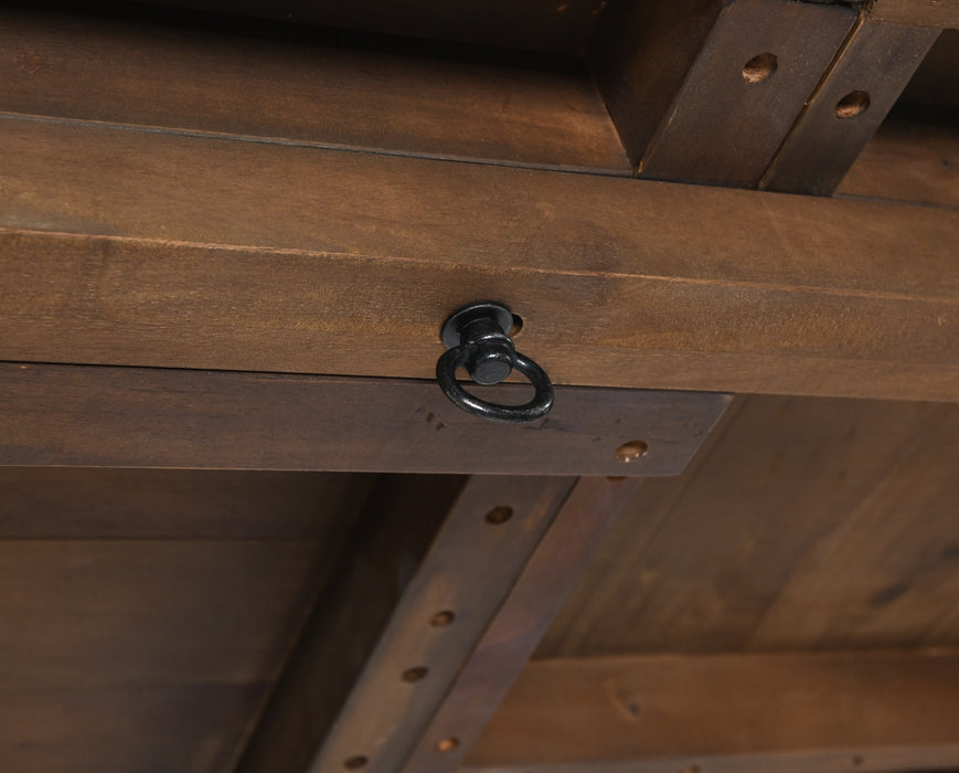 Kosas Home - Caleb Reclaimed - Pine Extension 84" 114" Dining Table - 51030896