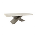 Classic Home - Durant Coffee Table in Antique White/Distressed Brown - 51030948 - GreatFurnitureDeal