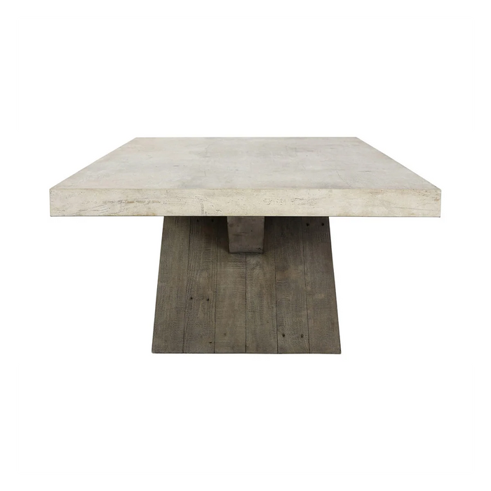 Classic Home - Durant Coffee Table in Antique White/Distressed Brown - 51030948 - GreatFurnitureDeal