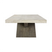 Classic Home - Durant Coffee Table in Antique White/Distressed Brown - 51030948 - GreatFurnitureDeal