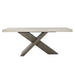 Classic Home - Durant Console Table in Antique White/Distressed Brown - 51030949 - GreatFurnitureDeal