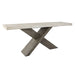 Classic Home - Durant Console Table in Antique White/Distressed Brown - 51030949 - GreatFurnitureDeal