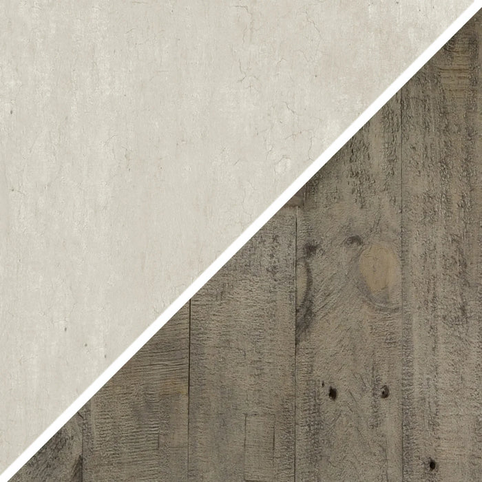 Classic Home - Durant End Table in Antique White/Distressed Gray - 51030950