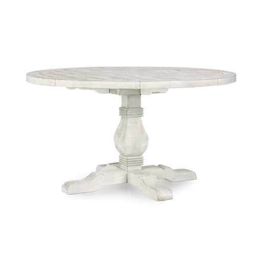 Kosas Home - Caleb 55" Round Dining Table Nordic Ivory - 51031088 - GreatFurnitureDeal