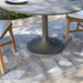 Classic Home Furniture - Tulip 47" Outdoor Concrete Dining Table - 51031161 - GreatFurnitureDeal