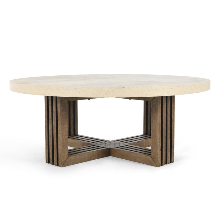 Classic Home - Aspen 47 Round Coffee Table - 51031241 - GreatFurnitureDeal