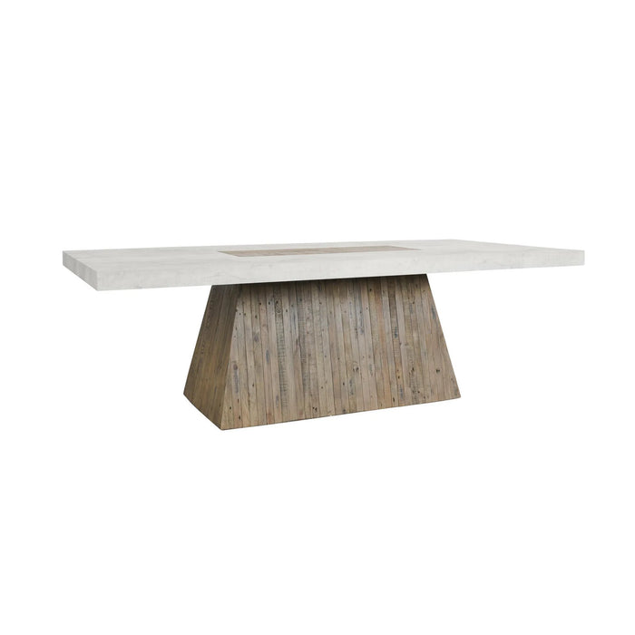Classic Home - Grange Dining Table in Natural/Antique White - 51031288