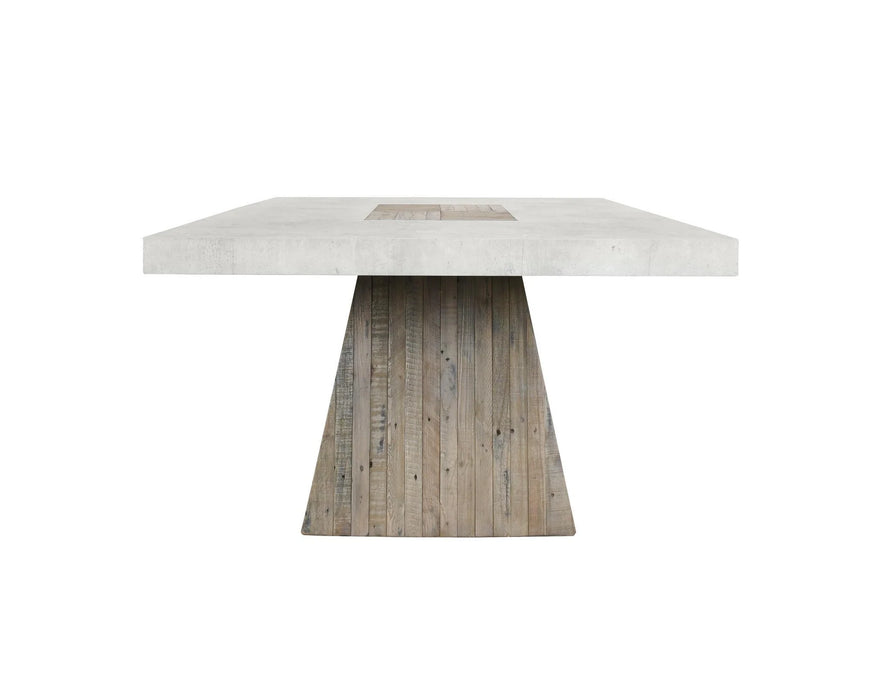 Classic Home - Grange Dining Table in Natural/Antique White - 51031288