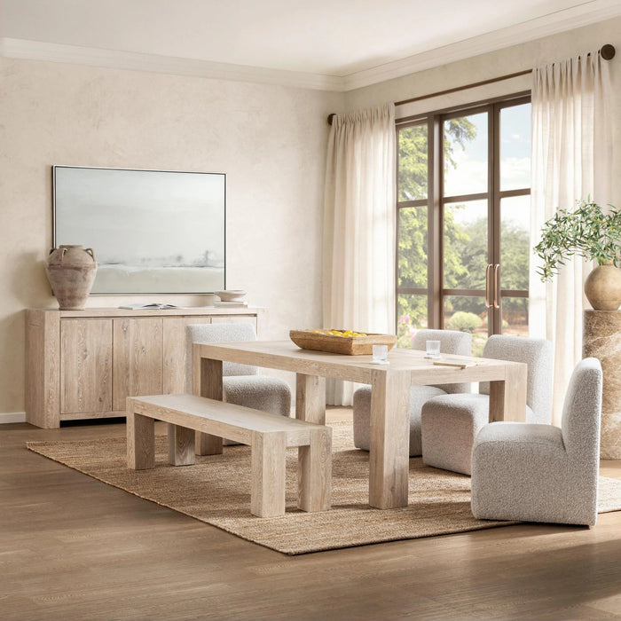 Classic Home - Bristol Dining Table in Aged Cream - 51031303