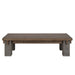 Classic Home - Dallas 66" Coffee Table Antique - 51031315 - GreatFurnitureDeal