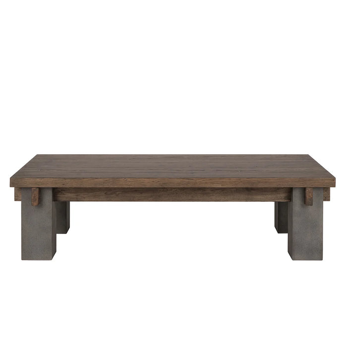 Classic Home Furniture - Dallas 66" Coffee Table Antique - 51031315 - GreatFurnitureDeal