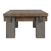 Classic Home - Dallas 66" Coffee Table Antique - 51031315 - GreatFurnitureDeal