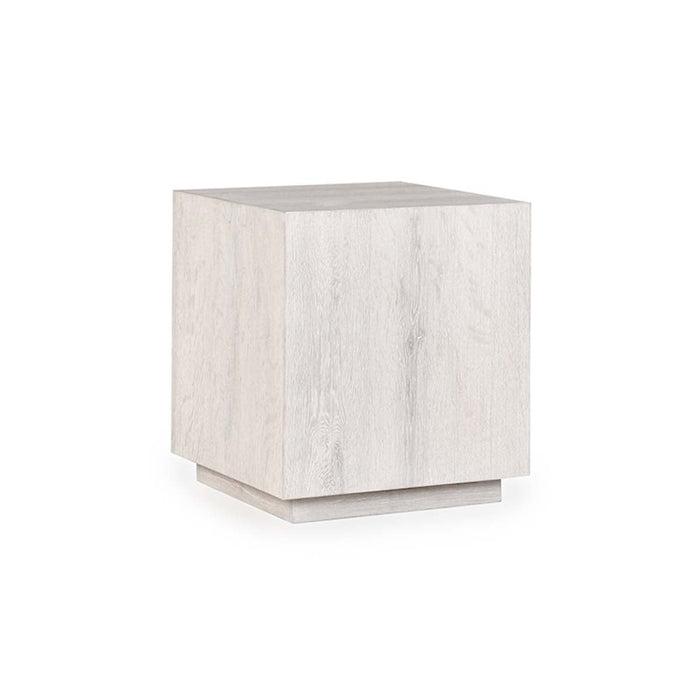 Classic Home - Layne 20" Square End Table White Wash - 51031403 - GreatFurnitureDeal