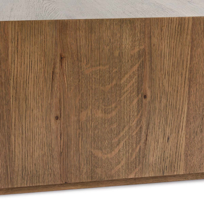 Classic Home - Layne 42" Square Coffee Table Light Brown - 51031404 - GreatFurnitureDeal