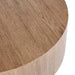 Classic Home - Layne 42" Round Coffee Table Light Brown - 51031408 - GreatFurnitureDeal