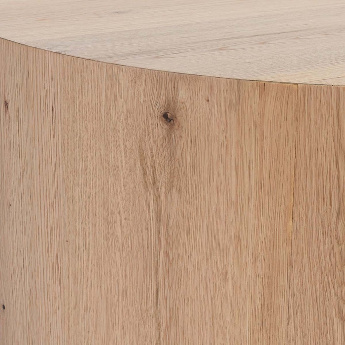 Classic Home - Layne 42" Round Coffee Table Natural - 51031410 - GreatFurnitureDeal