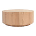 Classic Home - Layne 42" Round Coffee Table Natural - 51031410 - GreatFurnitureDeal