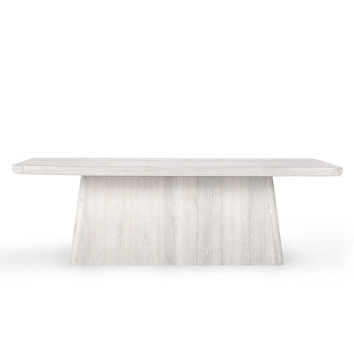 Classic Home - Orlando 95" Dining Table in Whitewash Finish - 51031418 - GreatFurnitureDeal