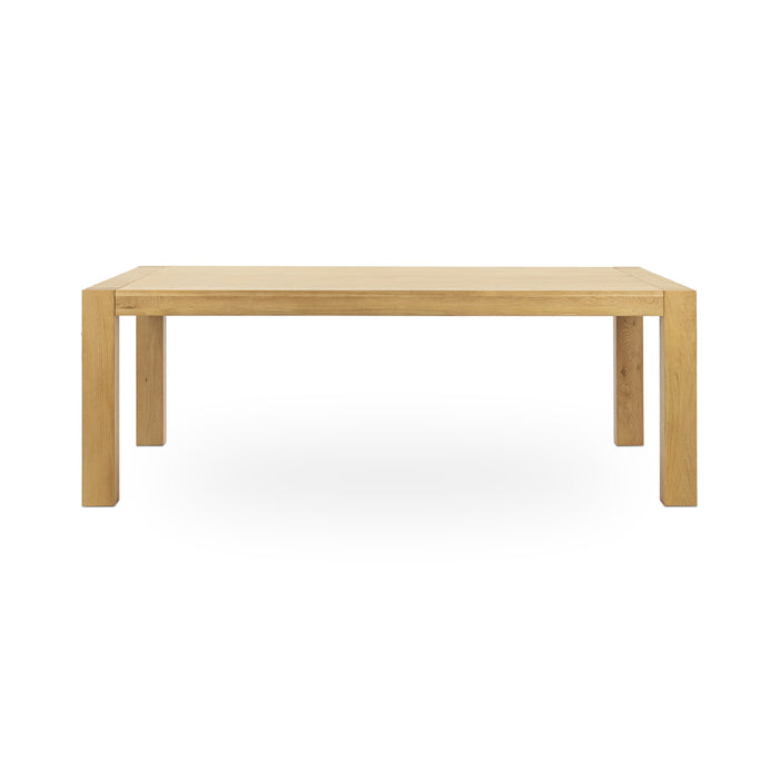 Kosas Home - Parsons 84" Oak Wood Dining Table, Natural - 51031509 - GreatFurnitureDeal