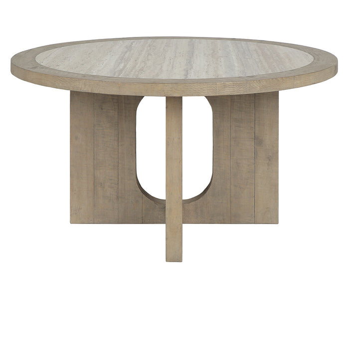 Classic Home Furniture - Talbot 55" Round Dining Table Natural - 51031522 - GreatFurnitureDeal