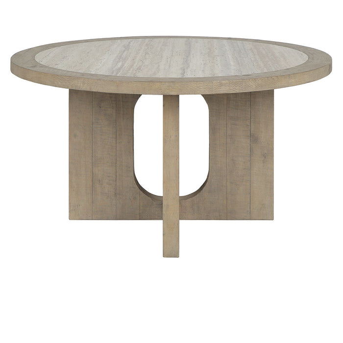Classic Home - Talbot 55" Round Dining Table Natural - 51031522 - GreatFurnitureDeal