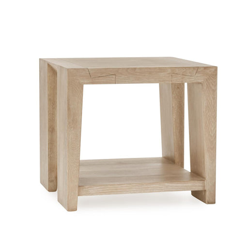 Classic Home Furniture - Troy Reclaimed Oak 24" End Table - 51031530 - GreatFurnitureDeal