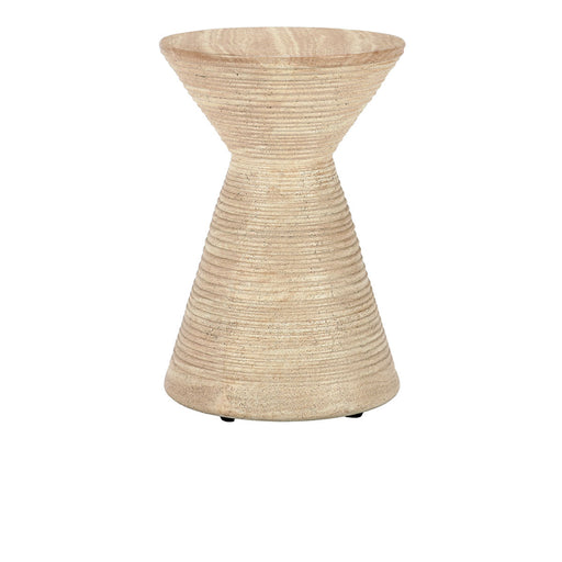 Classic Home - Fern Outdoor Accent Table in Beige - 51031544 - GreatFurnitureDeal