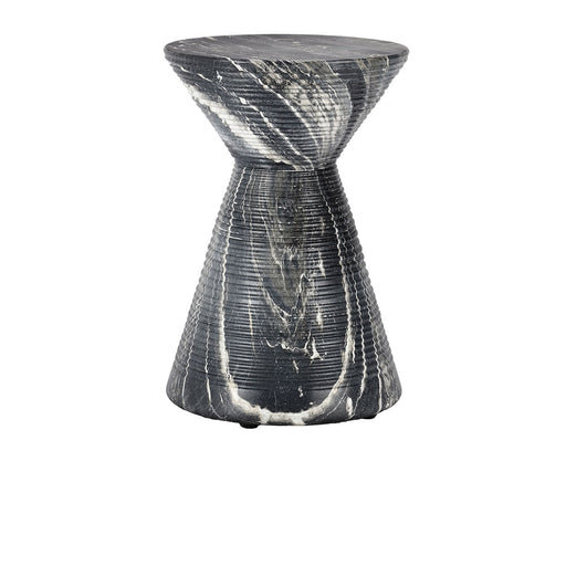 Classic Home - Fern Outdoor Accent Table in Black - 51031545 - GreatFurnitureDeal