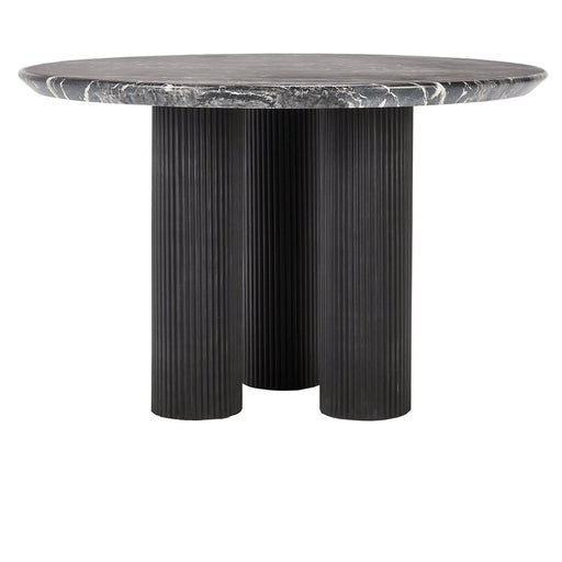 Classic Home Furniture - Adrian 47" Outdoor Round Dining Table Black - 51031550 - GreatFurnitureDeal