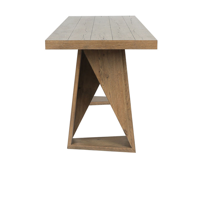 Classic Home Furniture - Arleth 82" Gathering Table Natural Oak - 51031570 - GreatFurnitureDeal