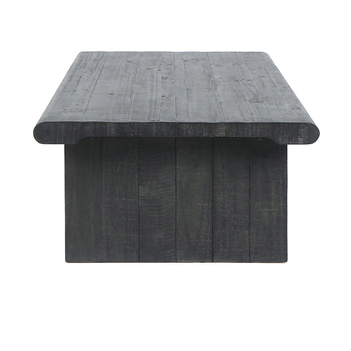 Classic Home - Larson 58" Coffee Table in Black - 51031571 - GreatFurnitureDeal