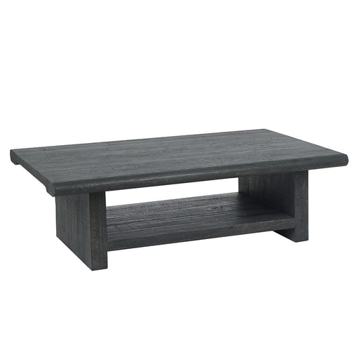 Classic Home - Larson 58" Coffee Table in Black - 51031571 - GreatFurnitureDeal