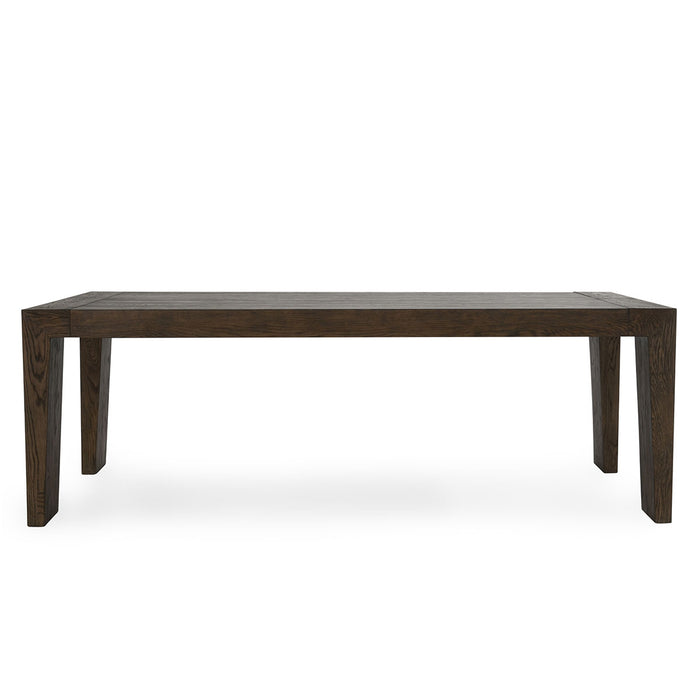 Classic Home Furniture - Troy Reclaimed Oak 89" Dining Table Suede Brown - 51031605 - GreatFurnitureDeal