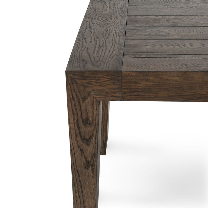 Classic Home - Troy Reclaimed Oak 89" Dining Table Suede Brown - 51031605 - GreatFurnitureDeal