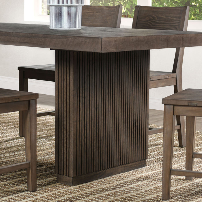 Kosas Home - Ollie 82" Dining Table in Brown - 51031607 - GreatFurnitureDeal