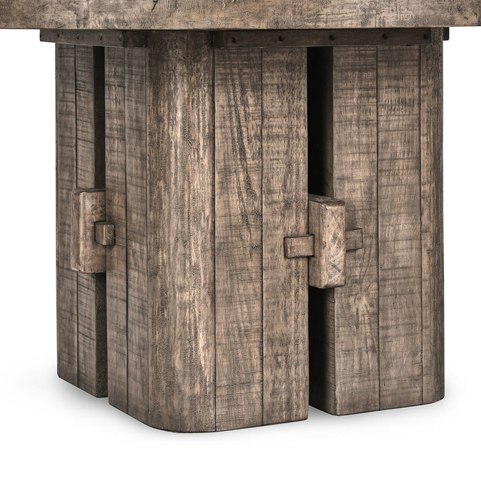 Classic Home - Rosemount Solid Wood Round Dining Table - Aged Brown - 51031610 - GreatFurnitureDeal