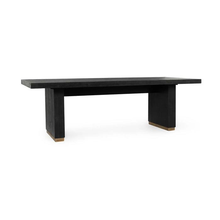 Classic Home Furniture - Lynx Reclaimed Wood 94" Dining Table - Carbon Black - 51031648 - GreatFurnitureDeal