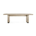 Classic Home Furniture - Lynx Reclaimed Wood 94" Dining Table - Antique White - 51031649 - GreatFurnitureDeal