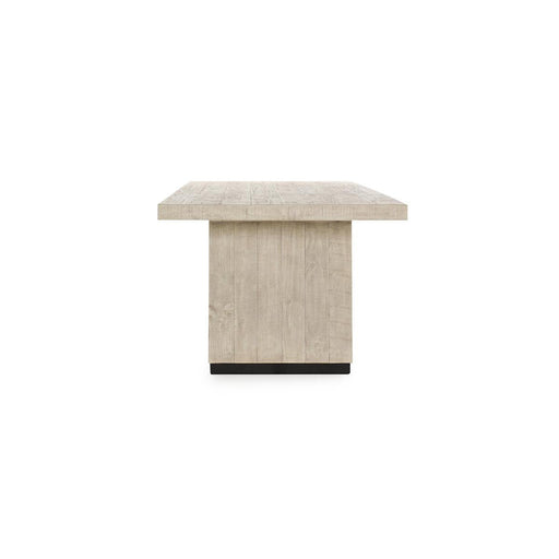 Classic Home - Lynx Solid Wood Rectangle Dining Table - Antique White - 51031649 - GreatFurnitureDeal