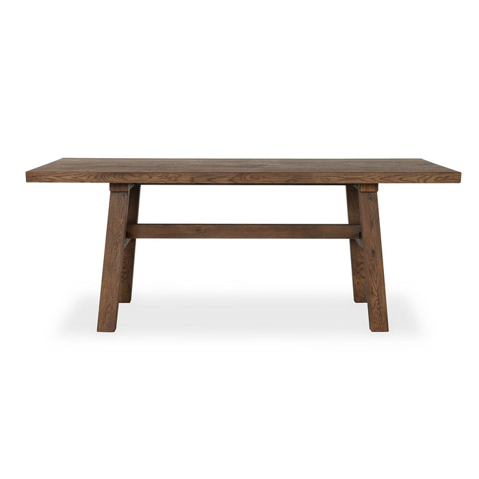 Classic Home Furniture - Lazar Reclaimed Oak 78" Dining Table Suede Brown - 51031653 - GreatFurnitureDeal
