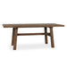 Classic Home Furniture - Lazar Reclaimed Oak 78" Dining Table Suede Brown - 51031653 - GreatFurnitureDeal