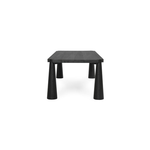 Classic Home - Atrop Solid Wood Rectangle Dining Table - Ink Black - 51031681 - GreatFurnitureDeal